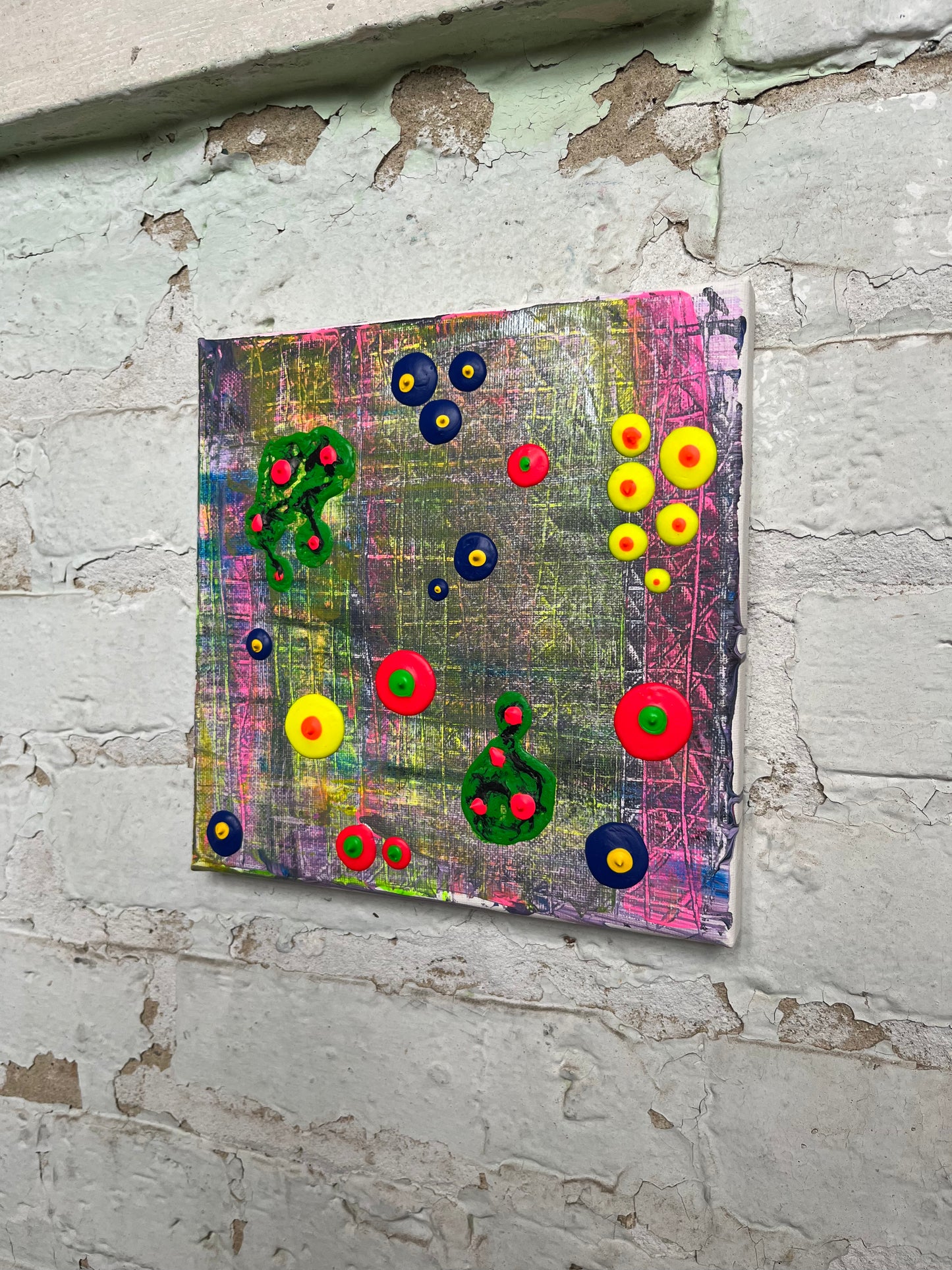 ABSTRACT DOT PAINTING #0088