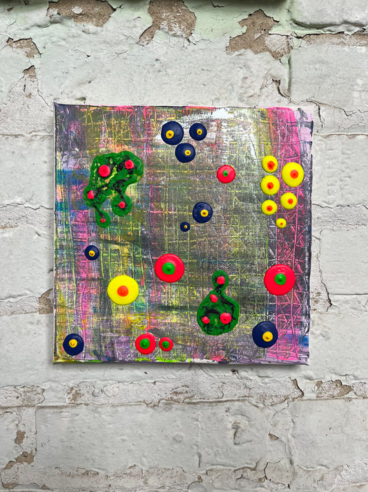 ABSTRACT DOT PAINTING #0088