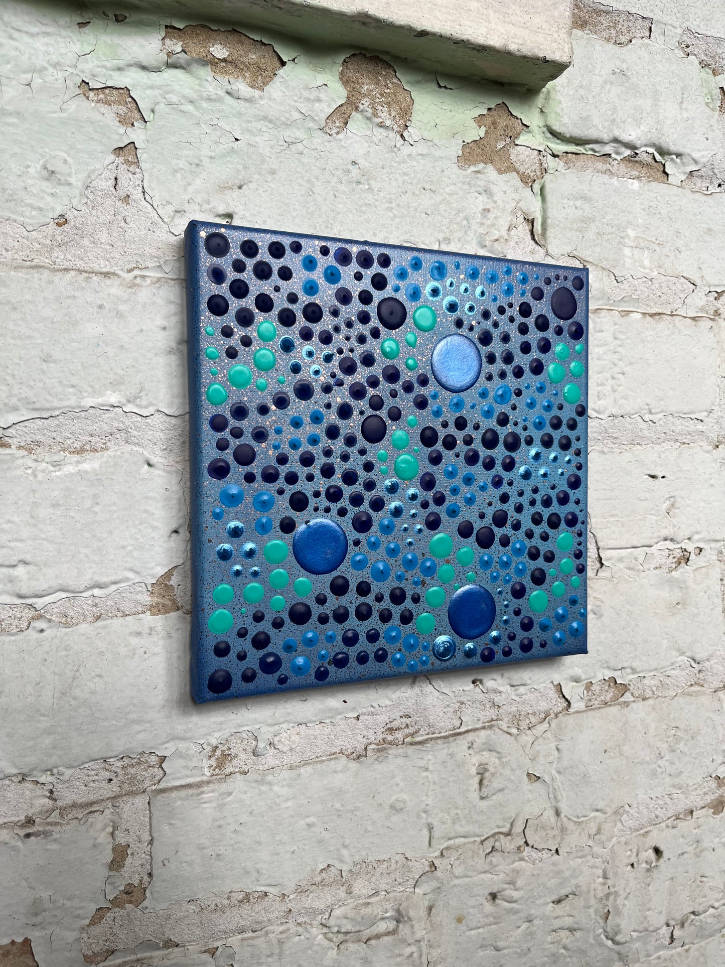 ABSTRACT DOT PAINTING #0084